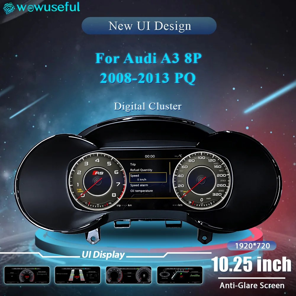 Combiné d'instruments numérique Audi A3