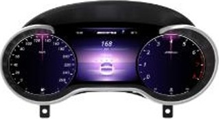 Combiné d'instruments numérique Mercedes-Benz GLE