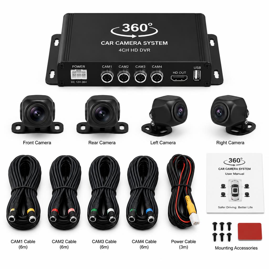Caméra 360° Q9 Full HD 1080P